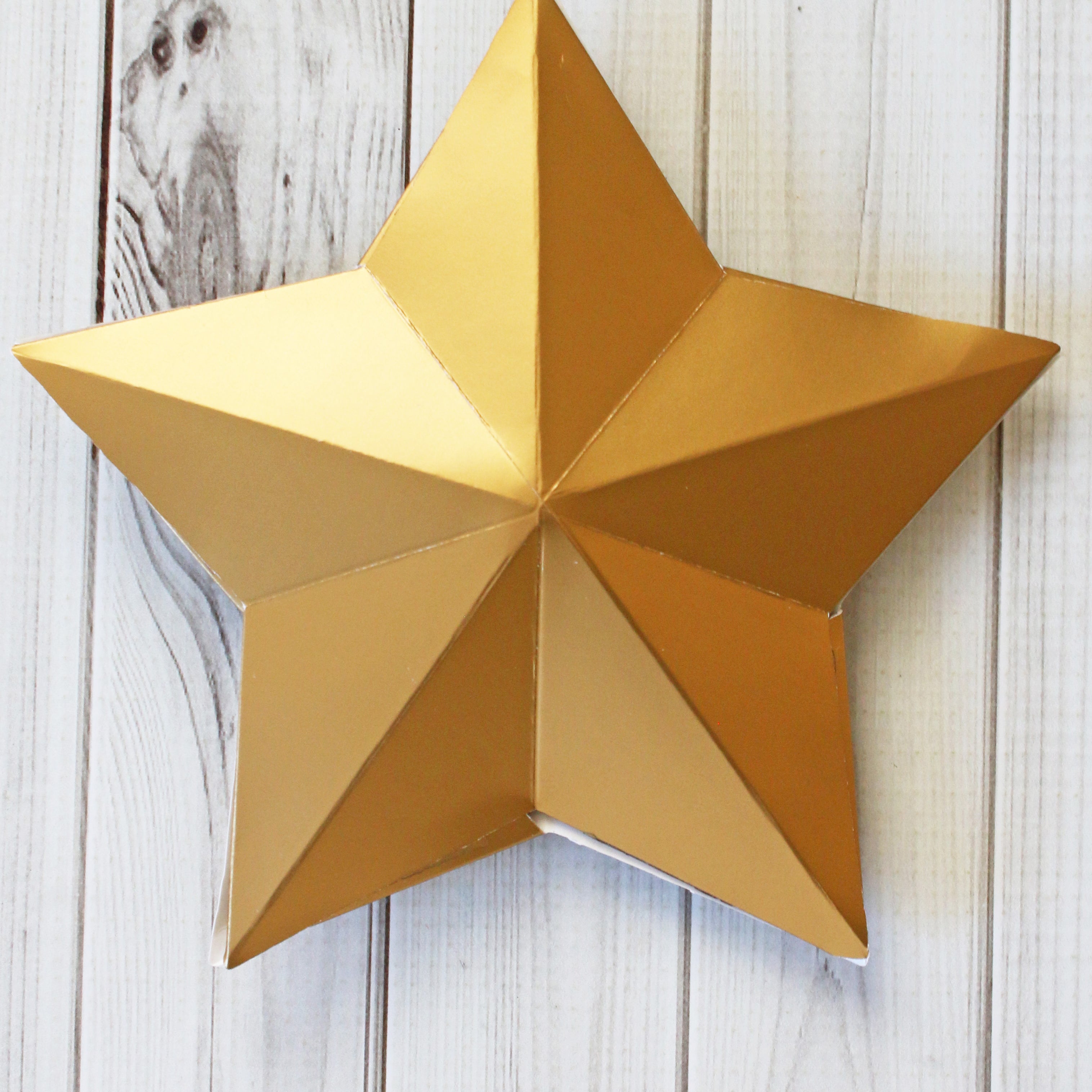 3D Star Decor