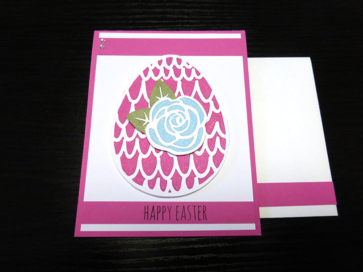 Inlaid Easter Card