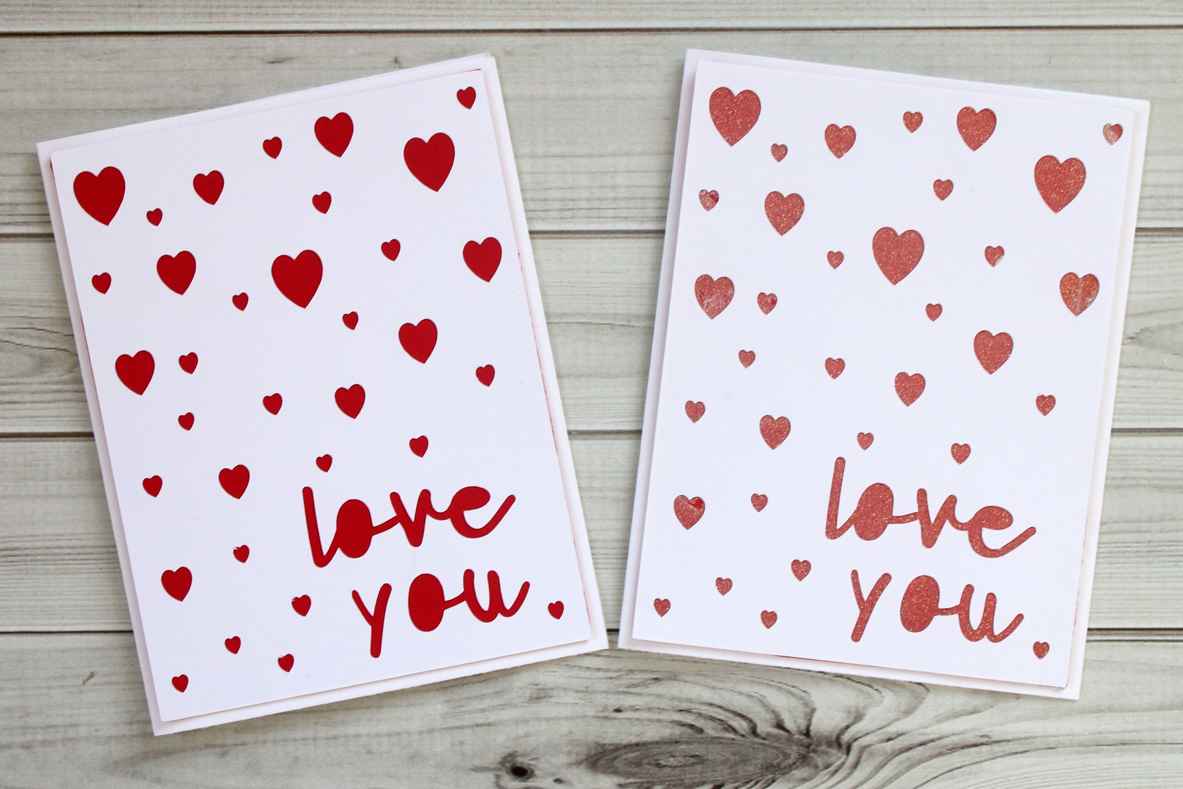Die Cut Valentine - 2 Ways!