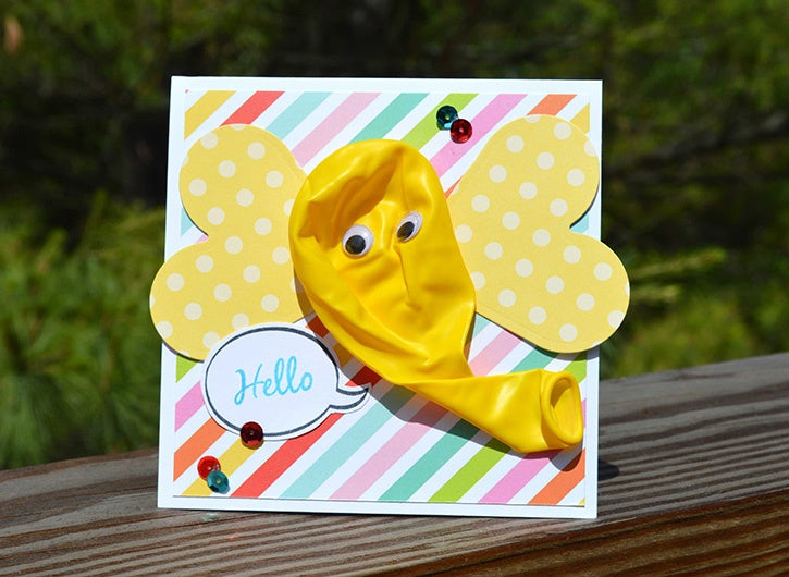 Elephant Balloon Card