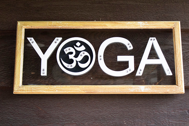 Craft Cuts:  Yoga Sign