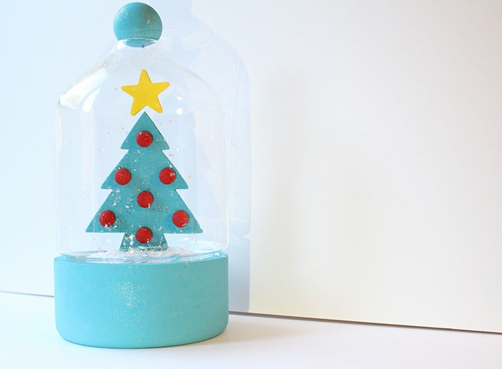 Retro-Inspired Christmas Terrarium