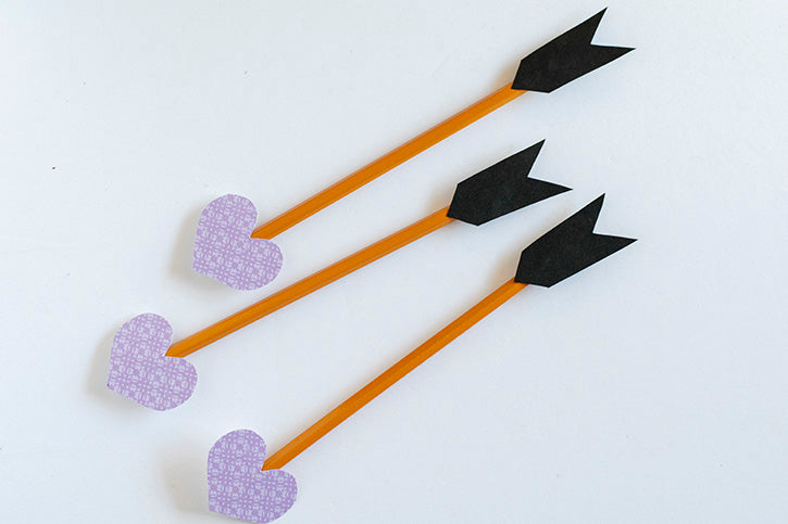 Valentine: Pencil Arrow