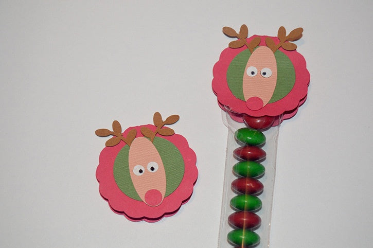 Reindeer Candy Topper