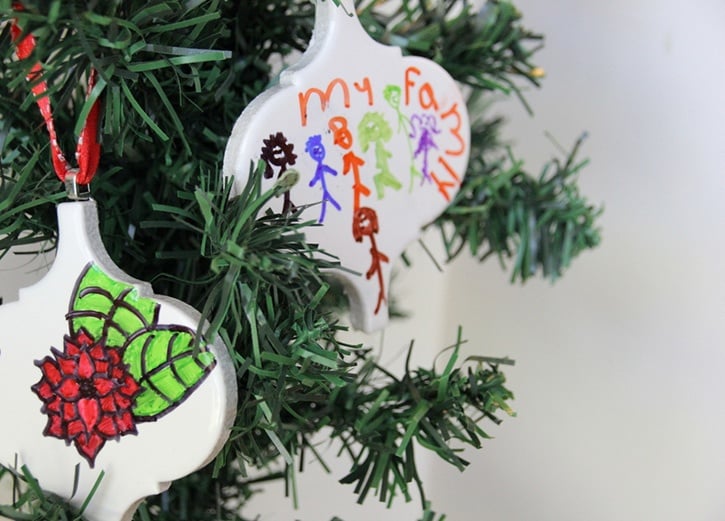 Tile Keepsake Ornament