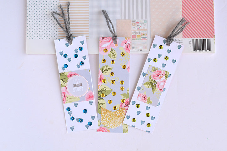 Webster's Pages: Sequin Bookmark