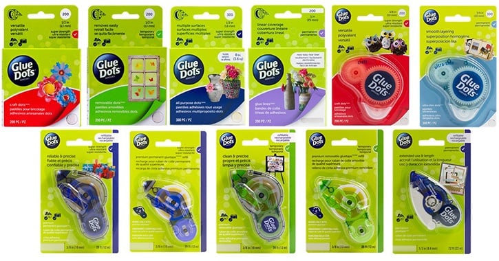 BIG NEWS: Glue Dots® are now available at Walmart!