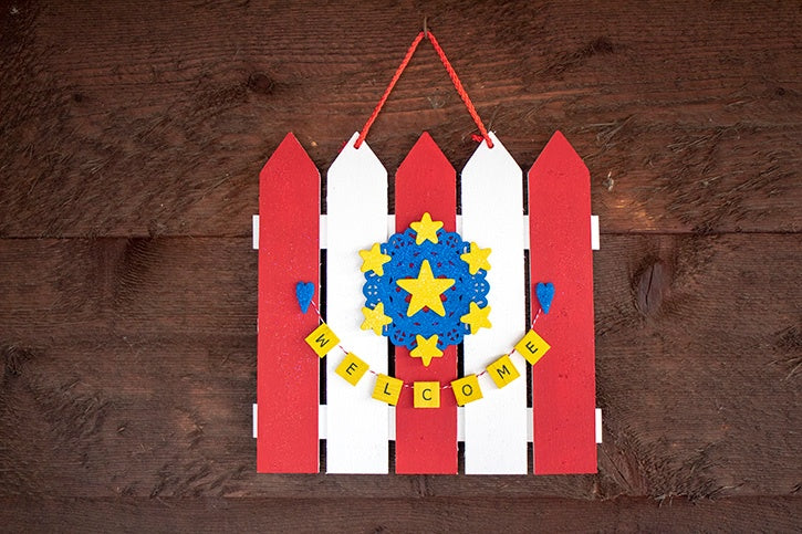 4th of July Door Decor