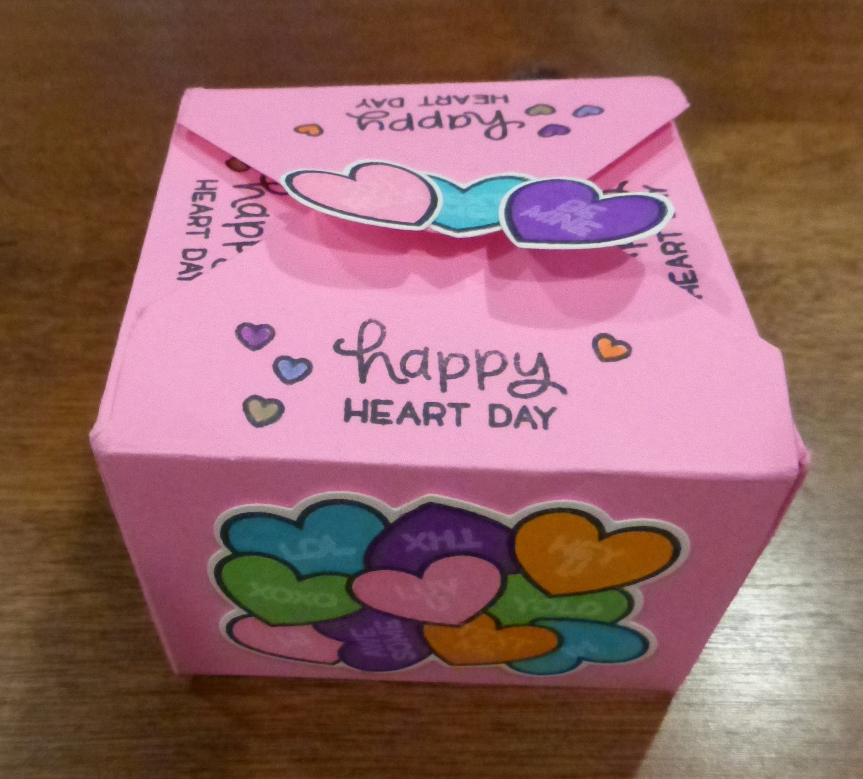 Lawn Fawn Valentine Treat Box