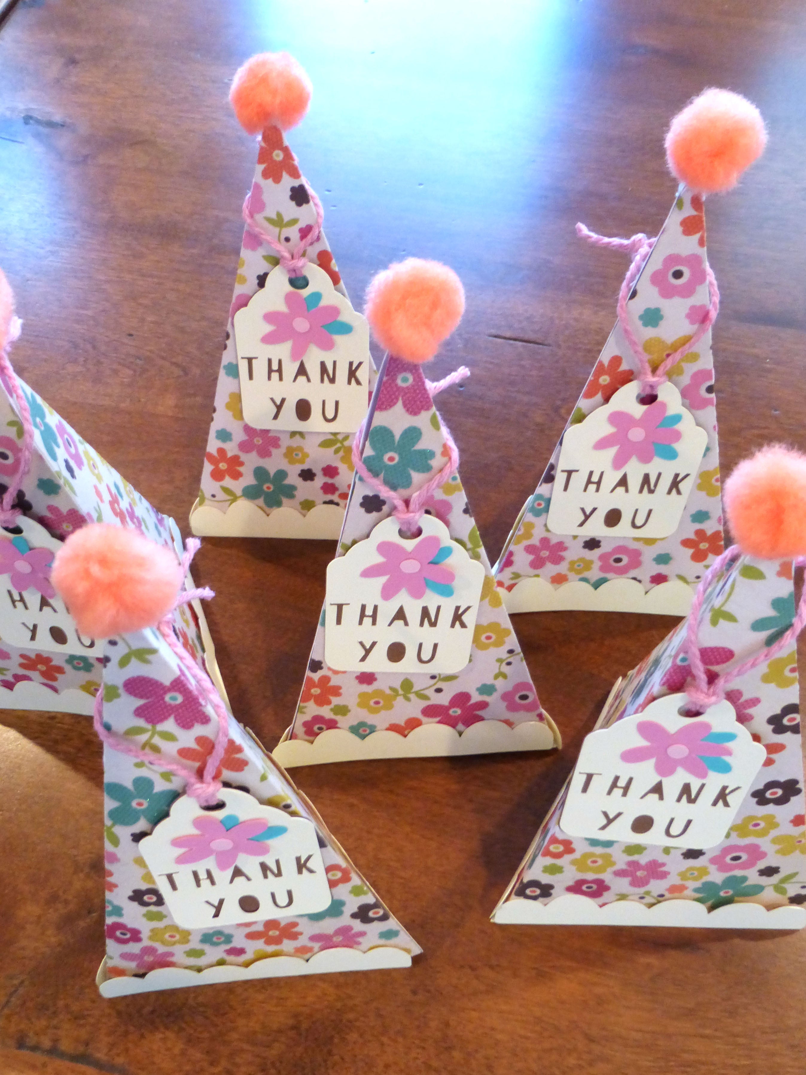 Party Hat Favor Boxes