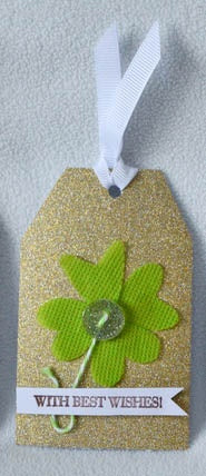 Best Wishes Clover Gift Tag Set