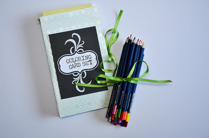 "Color Me" Art Card Kit