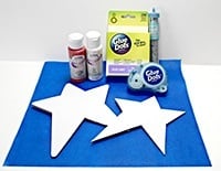 4th of July Home Decor with Glue Dots