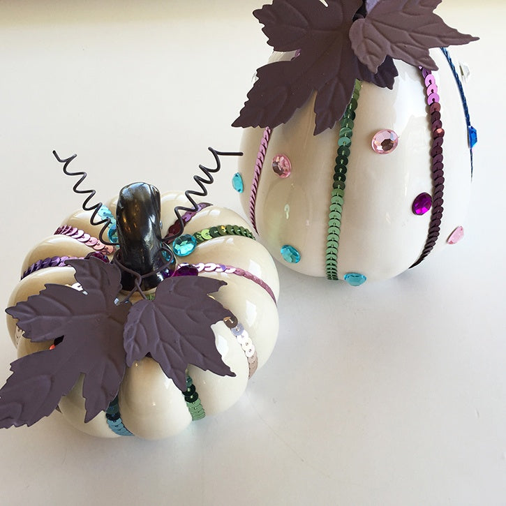 Decorative Ceramic Pumpkins