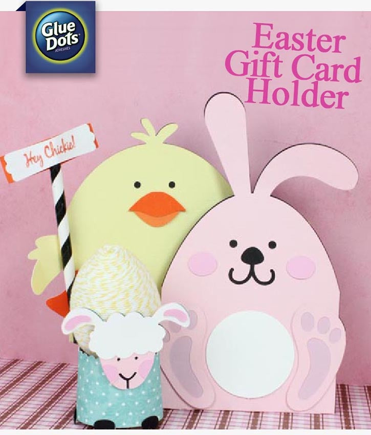 Cute Easter Gift Card Holders
