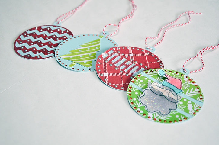 Holiday Circle Gift Tags