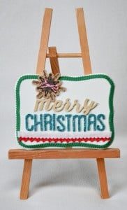 Merry Christmas Plaque