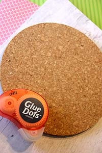 Spring Wreath Message Board