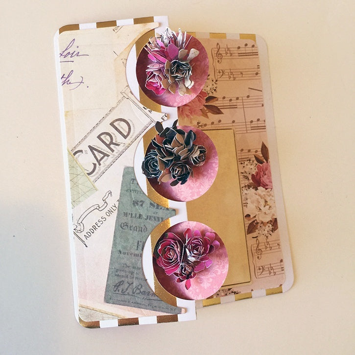 Mother's Day Paper Flower Card