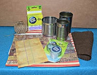 Pencil Holders Made From Cans
