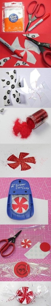 Peppermint Candy Gift Tag