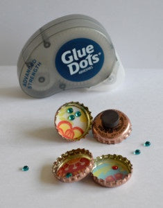 Recycled Bottle Cap Magnets