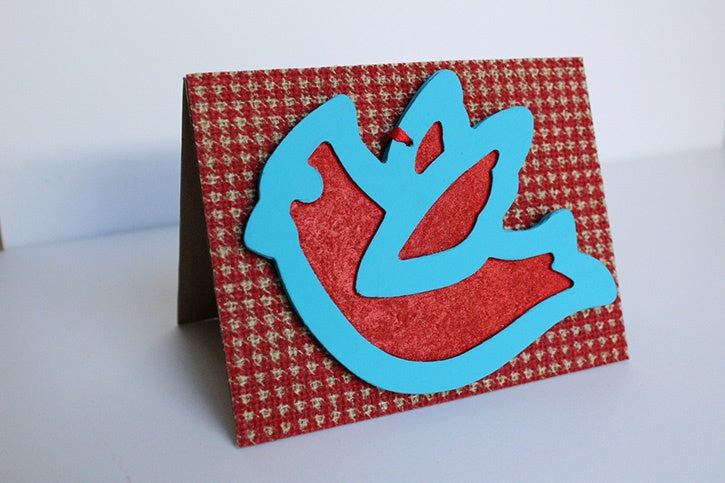 Christmas Card with a Removable Ornament