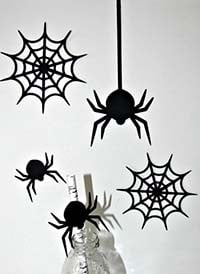 Spiders & Webs Halloween Decorations