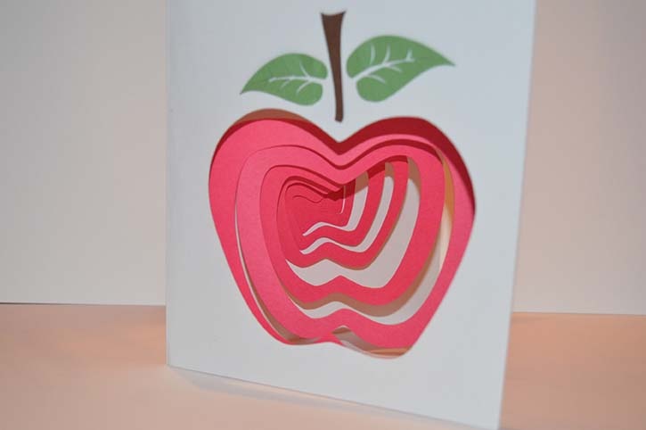 Spiral Apple Card