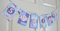Spring Paper Banner