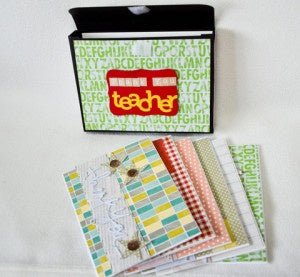 Teacher Gift - Thank You Card Set