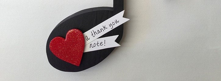 Teacher Appreciation Gifts - A Thank You Note