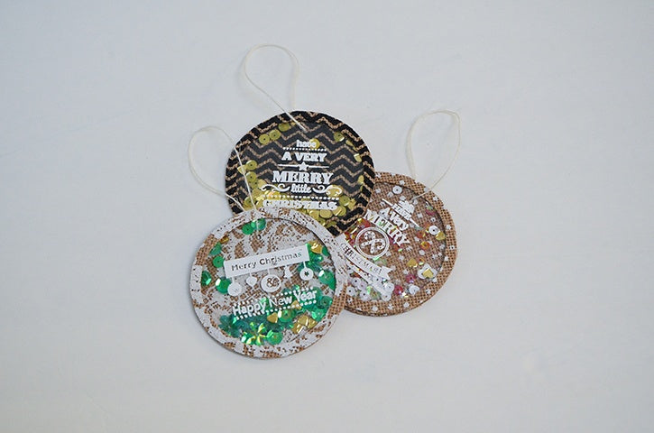 Sequin Shaker Ornaments