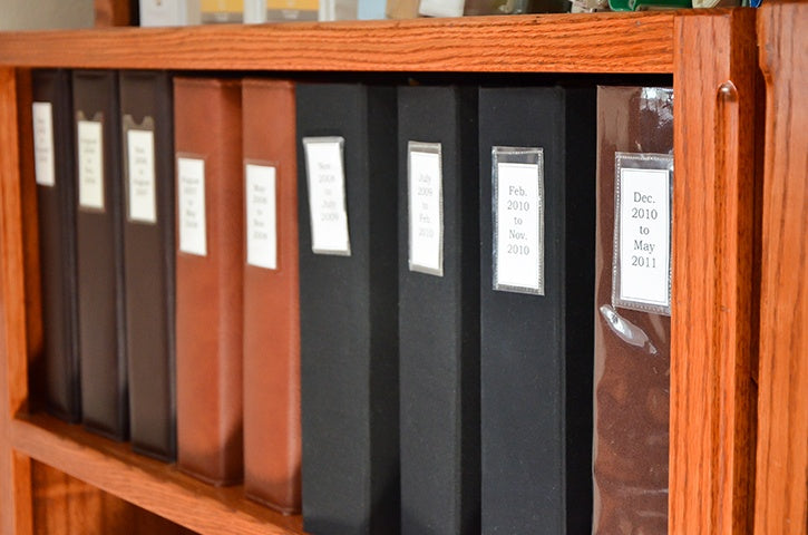 How to Make Labels for Your Scrapbook Albums