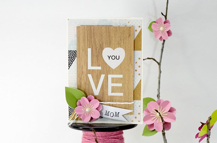 "Love You MOM" Card