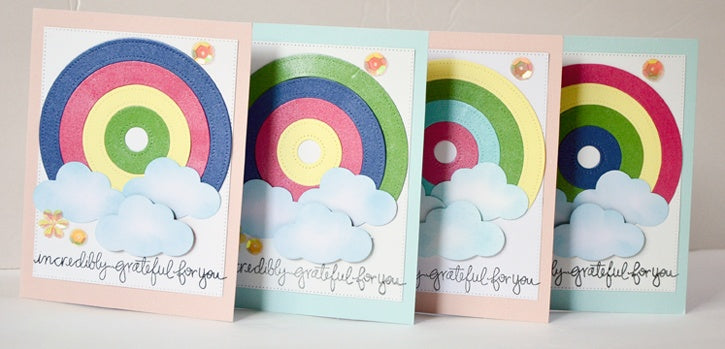 "Incredibly Grateful For You" Rainbow Card Set
