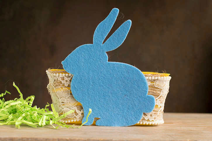 Twine Wrapped Easter Basket