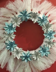 Winter Tulle Wreath
