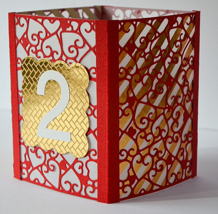 Candle Screen Table Number