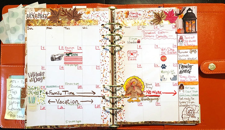 Marvy Markers Planner Page