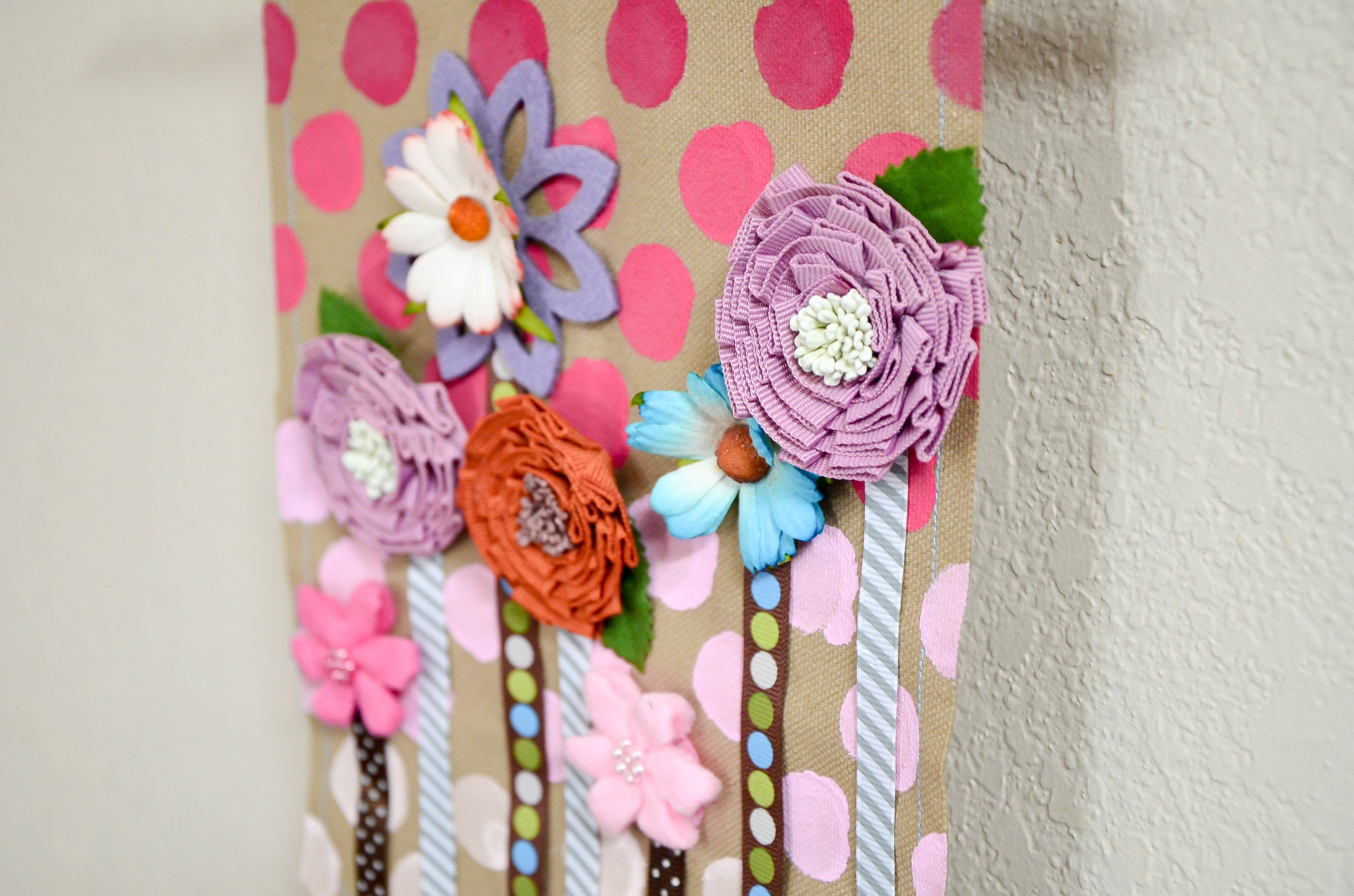 Springtime Banner – Glue Dots