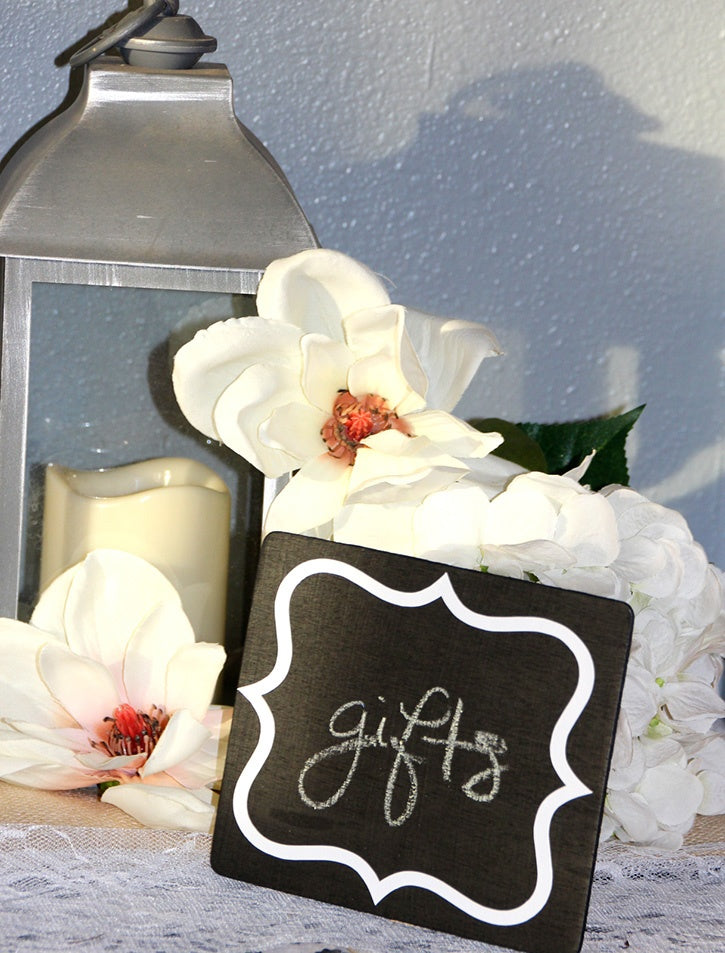 DIY Wedding Chalkboards
