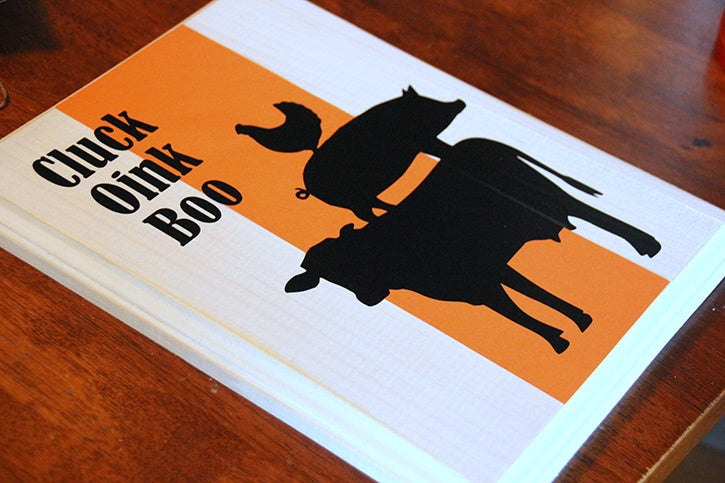 Cluck, Oink, Boo