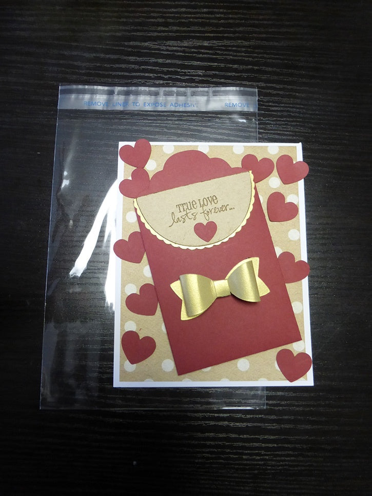 Die Cut Wedding Card