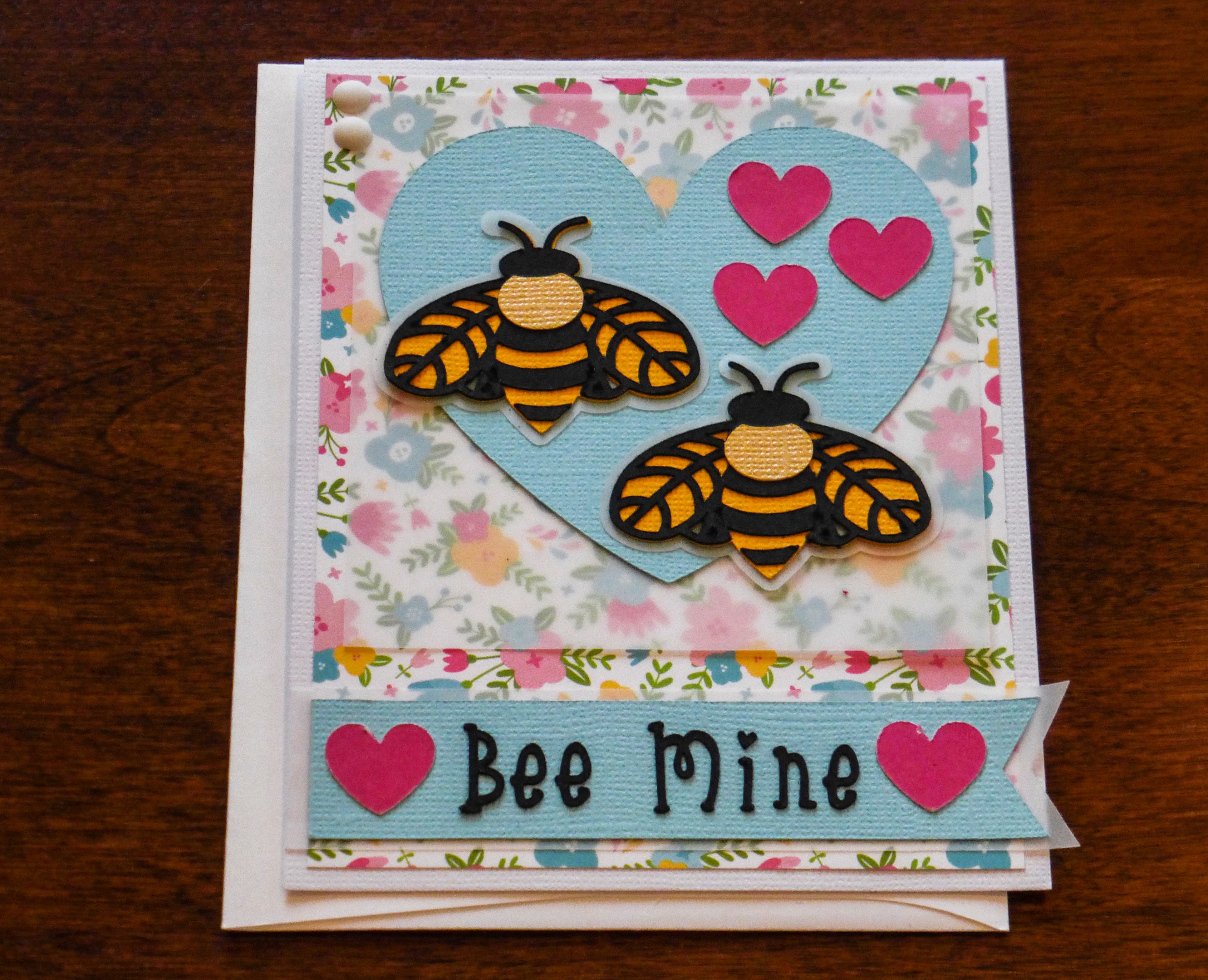 Bee Mine Valentine's Day Card