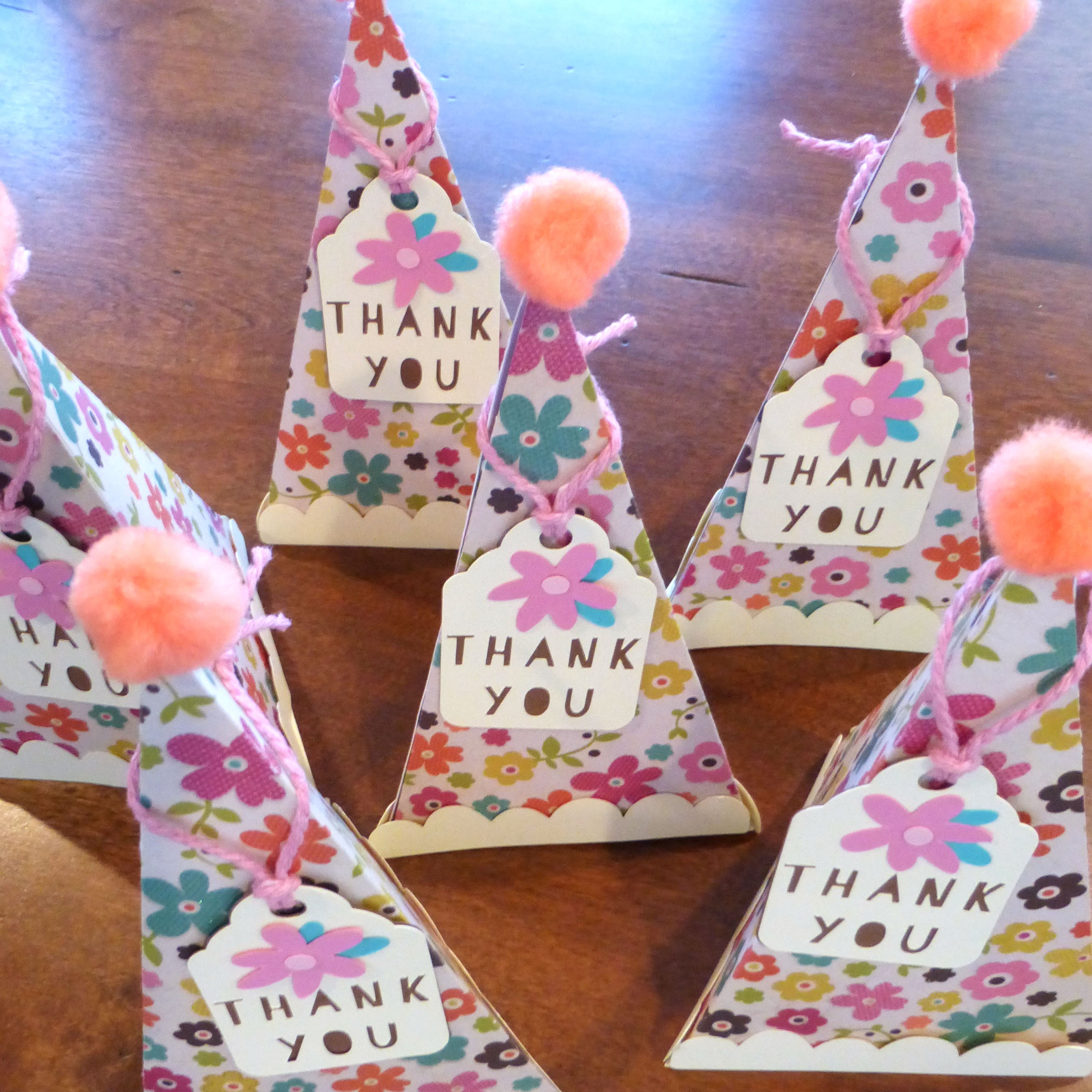 Party Hat Favor Boxes