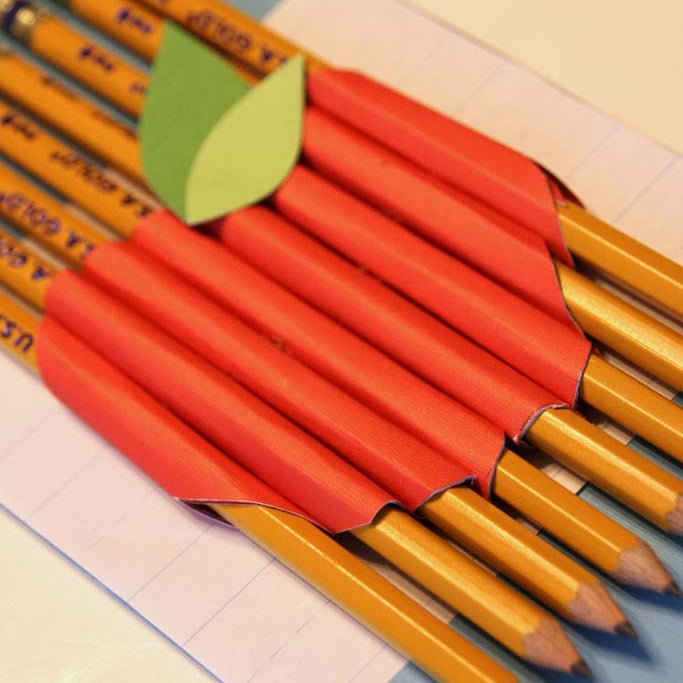 Teacher Appreciation Apple Card