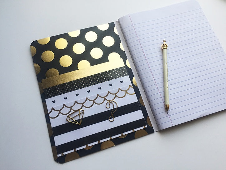 Personalize Notebooks by Adding Pockets