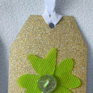 Best Wishes Clover Gift Tag Set