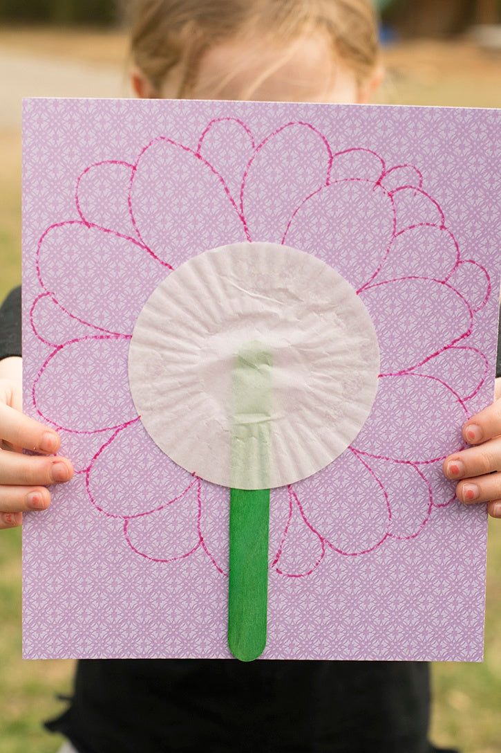 Cupcake Liner Flowers